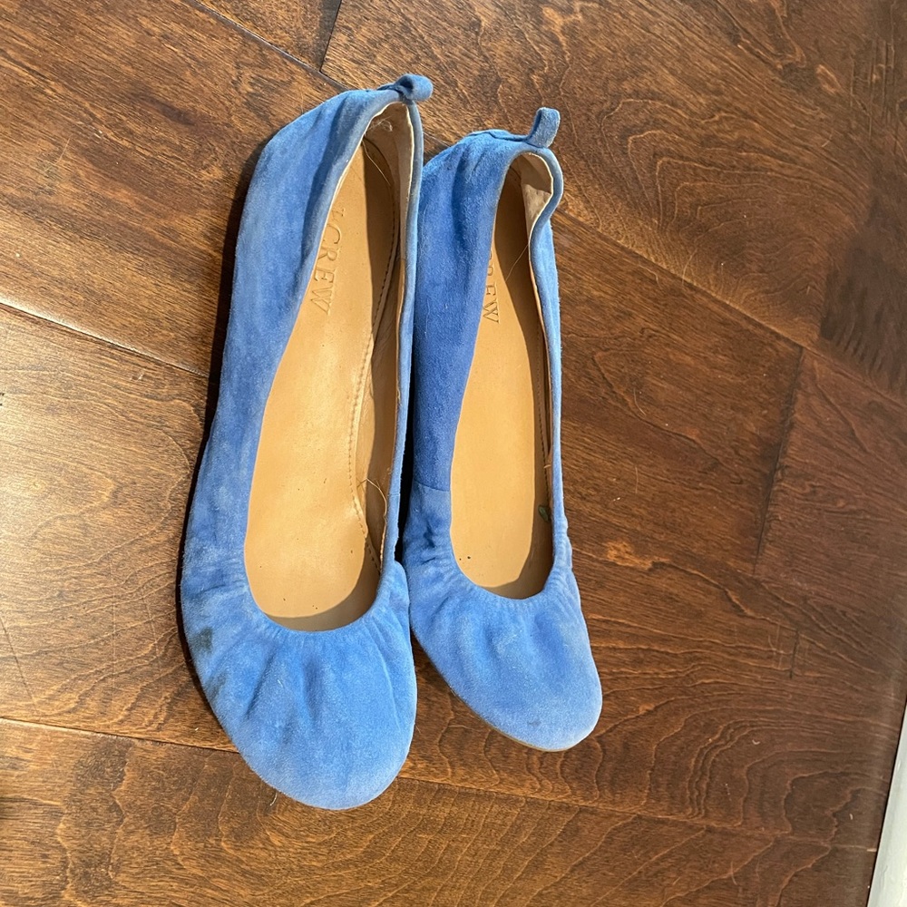 J. Crew Suede Flats Size 7